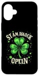 iPhone 16 Plus ST AM DIAOCK OPENLN Four-leaf Clover Case