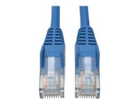 Eaton Tripp Lite Series Cat5e 350 MHz Snagless Molded (UTP) Ethernet Cable (RJ45 M/M), PoE - Blue, 1 ft. (0.31 m) - Cordon de raccordement - RJ-45 (M) pour RJ-45 (M) - 30 cm - UTP - CAT 5e -...