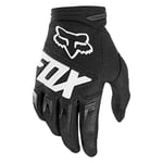 Smarta handskar Motocross MX BMX Dirt Bike Racing Motorcykel Smar Svart och vit S Black and white S