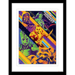 Pyramid International Poster encadré Marvel Gardiens de la Galaxie - Édition collector - 30 cm x 40 cm - Produit officiel
