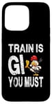 Coque pour iPhone 15 Pro Max Train Is Gi You Must - MMA Coq Arts Martiaux