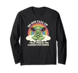 Cthulhu Mythos Quote, Retro Yoga Cthulhu Long Sleeve T-Shirt