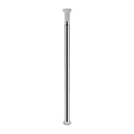 Barre à Tension de Douche Tringle à rideaux sans perçage tige barre inox téléscopique 110-200cm - argent - Einfeben