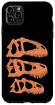 Coque pour iPhone 11 Pro Max Giganotosaurus Tyrannosaurus Rex Allosaurus Fossile