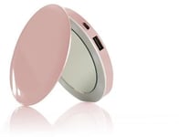 Hyper Pearl Compact Mirror Powerbank 3000mAh - Rosa