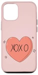 Coque pour iPhone 12/12 Pro T-shirt XOXO-Design (édition minimaliste)