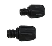 G.F., Bouchons de Ventilation, Remplacement pour Douche Solaire de Jardin, modèle Sunny Niagara, Noir