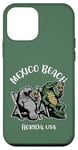 Coque pour iPhone 12 mini Mexico Beach Floride USA Motif lamantin amusant et alligator