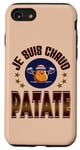 Coque pour iPhone SE (2020) / 7 / 8 cadeau design patate drole musculation humour pomme de terre