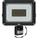 brennenstuhl LED-kohdevalo JARO 7060 P (LED-valonheitin seinäasennukseen ulkokäyttöön IP65, 50W, 5800lm, 6500K, liiketunnistimella)