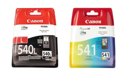 Canon PG540L Black & CL541 Colour Ink Cartridge For PIXMA MG3250 Printer