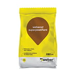 Adjuvant plastifiant réducteur d'eau pour béton, 280ml, WEBERAD SUPERPLASTIFIANT, WEBER