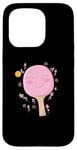 Coque pour iPhone 15 Pro Truelle de ping-pong rose tennis de table fille femme