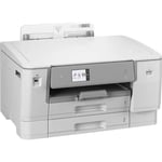 Brother HL-J6010DW - Imprimante - couleur - Recto-verso - jet d'encre - A3/Ledger - 1 200 x 4 800 ppp - jusqu'à 30 ppm (mono)/jusqu'à 30 ppm (couleur) - capacité : 600 feuilles - USB 2.0, LAN...