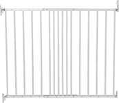 BabyDan Copenhagen Extending Metal Safety and Stair Gate. Fits Spaces White. Mu