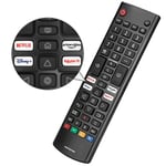 Télécommande Universelle de Rechange pour LG-Smart-TV-Remote, télécommande Infrarouge améliorée pour TV LG, avec Netflix, Prime Video, Disney+, Rakuten TV Boutons