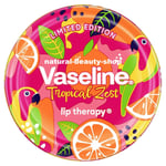 Vaseline Tropical Zest Lip Therapy LIMITED EDITION Tinted Lip Balm Tin - 20g