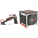 New Image Fitness Equipment FITTGym FITT Gym MultiGym Home Workout Machine, Orange, Large & Unisex's FITT Cube Total Body Workout, High Intensity Interval Training Machine, Black