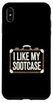 Coque pour iPhone XS Max J'aime ma valise Trump Viral Internet Humor Barron