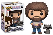 Funko Pop! Television Bob Ross - Bob Ross and Racoon  Vinyl Action Figure #558