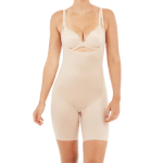 Spanx Thinstincts® 2.0 Open-Bust Mid-Thigh Bodysuit Beige