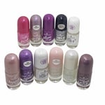 11x ESSENCE GEL NAIL POLISH - Citric Acid / Semi Transparent / Real Holo