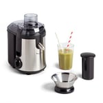 Moulinex Frutelia + Extracteur de jus Moulinex, 400 W, 2 vitesses +‏ Pulse, Centrifugeuse compacte, Collecteur de pulpe 950 ml, Système anti-goutte, Compatible lave-vaisselle JU420D10