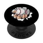 T-shirt Take Me Out to The Ball Game pour les fans de baseball. PopSockets PopGrip Adhésif