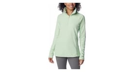 Polaire femme columbia glacial iv 1 2 zip vert