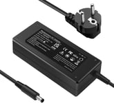 Chargeur AC 65W 45W pour Dell Inspiron 15 13 11 14 17 Series Dell XPS 13 Dell Vostro 14 15 Compatible avec 15-3000, 15-5000, 15-7000, 11-3000, 13-5000, 13-7000 Bloc d'alimentation