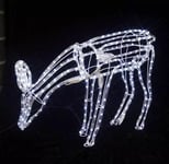 Christmas Reindeer Rope Light Motor LED Pre-Lit Garden Decoration Light Xmas