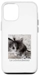 Coque pour iPhone 12/12 Pro evillarry larry chat meme brainrot lobotomisateur mastermind