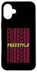 Coque pour iPhone 16 Plus Costume rétro Freestyle Forever années 80 pour concert