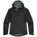 Outdoor Research Women's Helium Rain Jacket Black, L