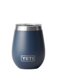 YETI Rambler Insulated Stainless Steel Wine Tumbler & Lid, 296ml, Navy