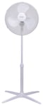 Challenge White Pedestal Fan - 16 Inch