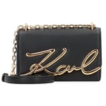 Karl Lagerfeld Signature Sac à bandoulière Cuir 19.5 cm black-gold (235W3062-a997)