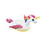 Intex 57561NP Gonflable Licorne 201x140x97cm Jeux Enfants Mer Piscine Lac