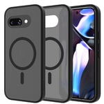 Mobique Google Pixel 9a Hybrid-skal Magnetisk, Frosted Black