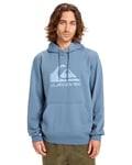 Quiksilver Pull en Polaire COMP Logo Hoodie Homme Bleu XXL