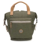 KIPLING EDGELAND TSUKI (S) SAC A DOS TRANSFORMABLE 36CMX23CMX15CM URBAN KHAKI