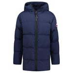 Canada Goose 'Lawrence' Hooded Parka Jacket Navy