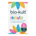 Bio-Kult Infantis 16 Sachets | Probiotic Daily Supplement with 7 Gut Friendly Live Bacteria Strains | Kids, Children & Infants 6m+ | Gluten Free & Vegetarian | Add to Food or Drink