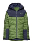 Skogstad Huruset Down Jacket Fodrad Jacka Grön [Color: GARDEN GREEN ][Sex: Kids ][Sizes: 120-123,143-154 ]