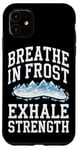 iPhone 11 Ice Bath and Cold Shower Wellness Cold Therapy Recovery Tee Case