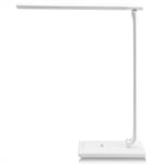 Lampe de bureau led avec port de charge usb 7 niveaux 12 w Blanc - Monzana