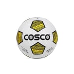 Cosco Mundial Nylon Football (Multicolour, Size 5) | Rubber Moulded | Soccer Ball | Butyl Bladder Core