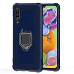 TANYO Phone Case for Xiaomi Redmi 9A (Redmi 9AT), TPU Silicone Cover with 360° Kickstand, Shockproof Bumper Shell, Rugged Armor Protective Cases, Blue