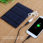 Solar Panel 3.5W Energy Saving Solar Panel Charger For Mobile Phone 6V♡