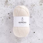 JÃ¤rbo Fine Alpaca Garn 150 Hvit Melk